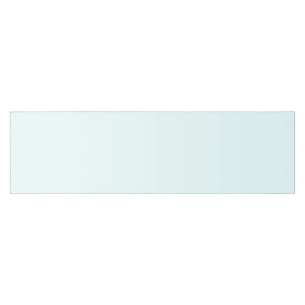 Hyllplan 2 st glas genomskinlig 70x20 cm