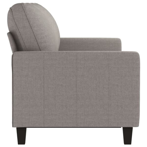 3-sitssoffa taupe 180 cm tyg
