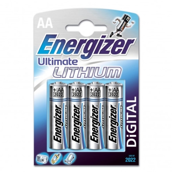 Batteri AA/LR6 Ultimate Lithium 4-pack