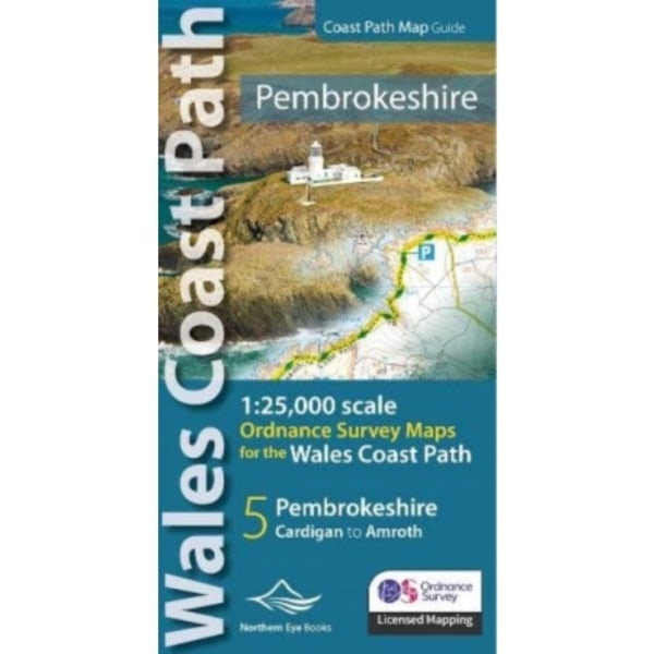 Pembrokeshire Coast Path Map Guide (häftad, eng)