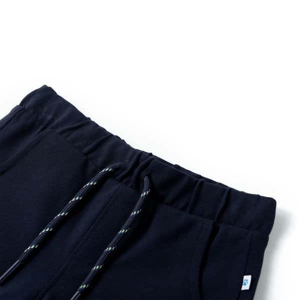 Barnshorts med snöre marinblå 92