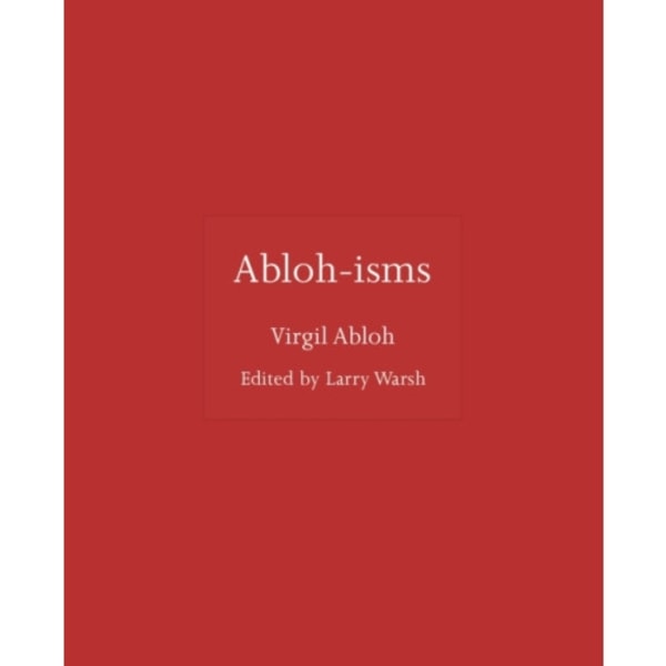 Abloh-isms (inbunden, eng)