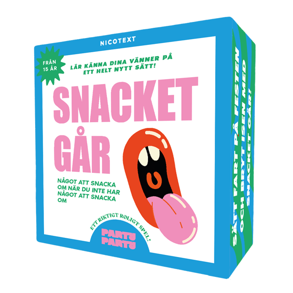 Snacket går : Party party (bok)
