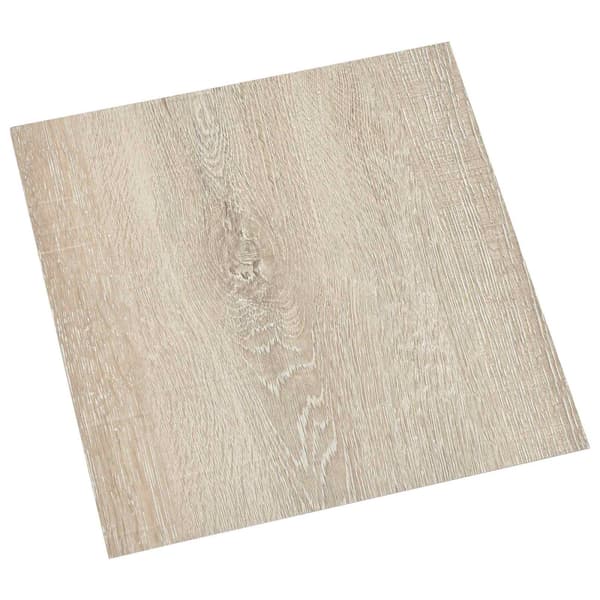 Golvplankor 55 pcs Beige 5,11 m² PVC