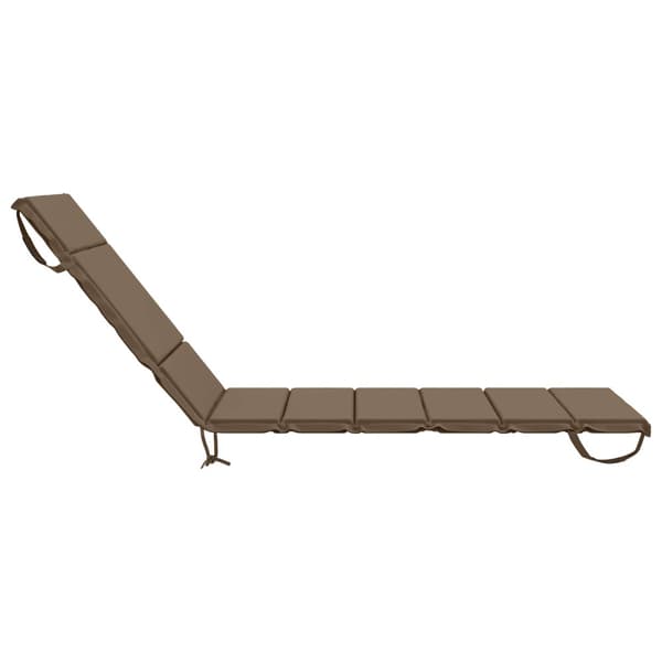 Solstol Kudde GEMERT 100% Polyester Taupe 200 x 70 x 3 cm