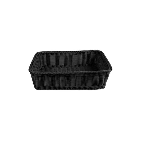 Brödkorg 38x29cm svart