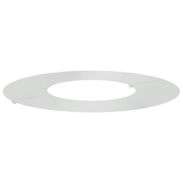lämplig för Flat trädring Silver Ø30/60 cm Galvaniserat stål
