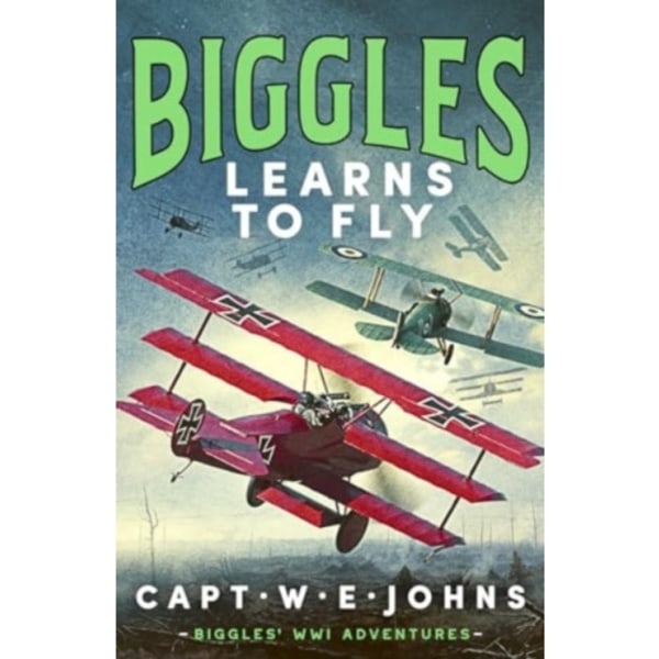Biggles Learns to Fly (inbunden, eng)