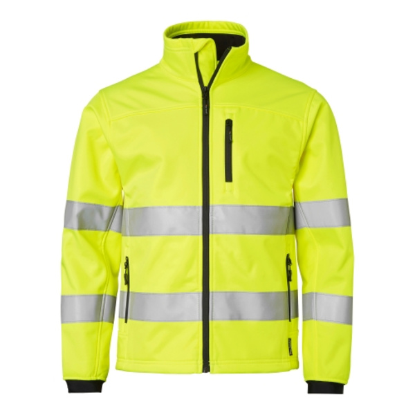 7621 Softshell Hi-Vis Fluorescent yellow Unisex