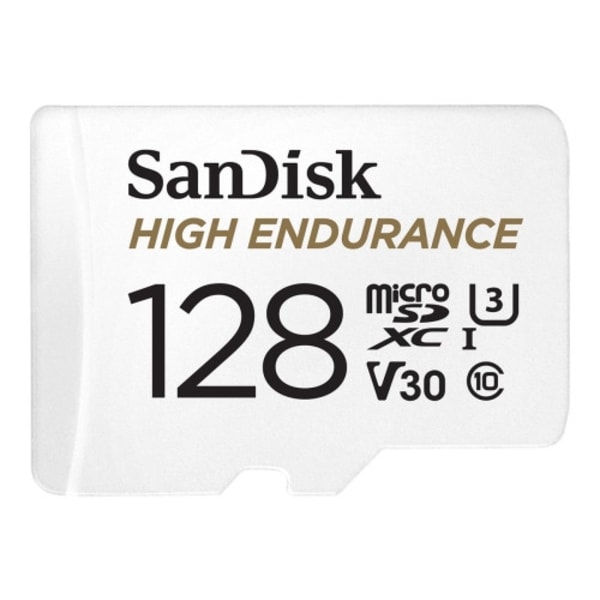 SanDisk High Endurance - flash-minneskort - 128 GB - mikroSDXC UHS-I