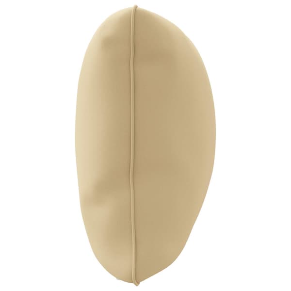 1-delad ryggkudde PUTTEN 100% Polyester Beige 120 x 40 x 15 cm