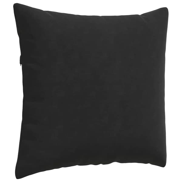 Sofakuddar 2 pcs Svart 45 x 45 cm Kordread tyg