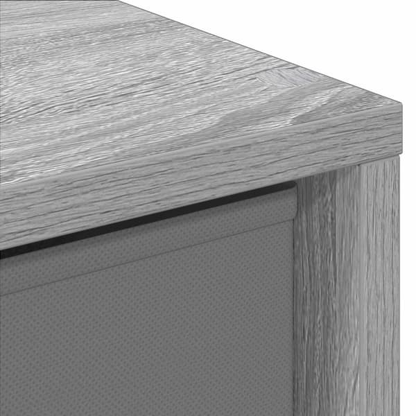 Sideboard med låda Grå Sonoma 25,5 x 22 x 69,5 cm