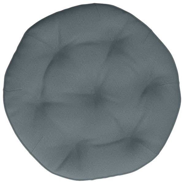 Hängstolskudde VIANEN 100% Polyester Blå Ø 45 x 10 cm