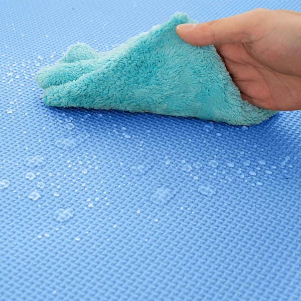 Golvmatta 40 pcs Blå 14,4 m² EVA-skum
