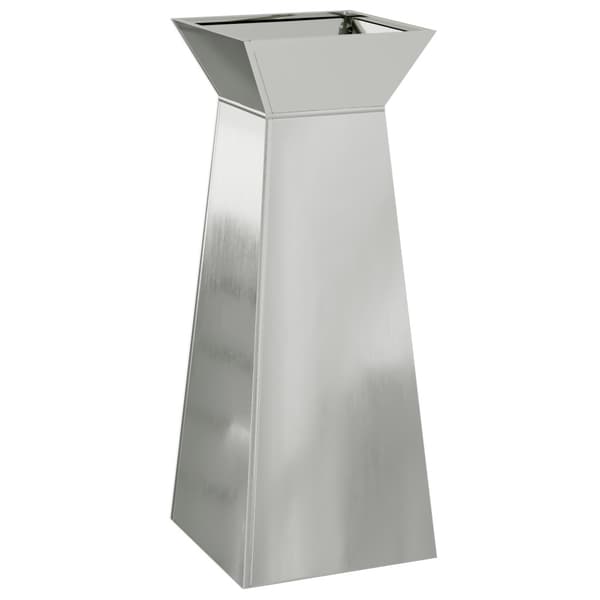 Pelarkrukor 2 pcs Silver 40 x 40 x 100 cm