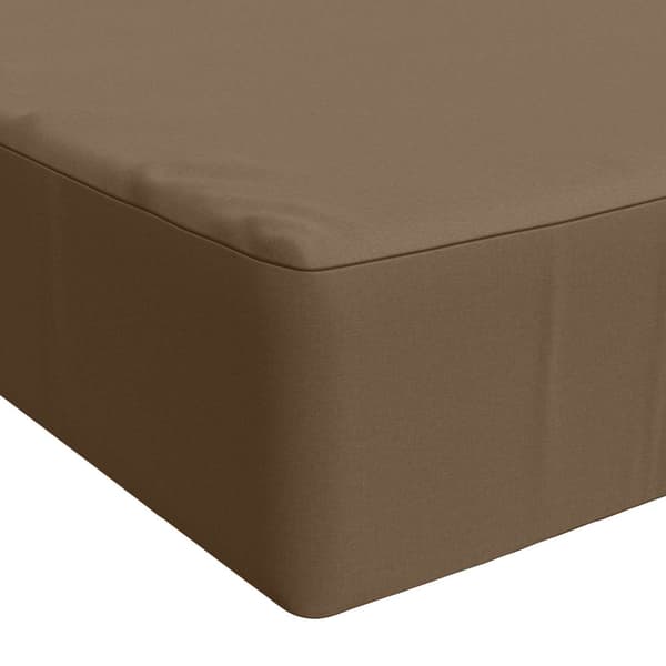 Sittkudde SOEST 100% Polyester Taupe 120 x 80 x 15 cm