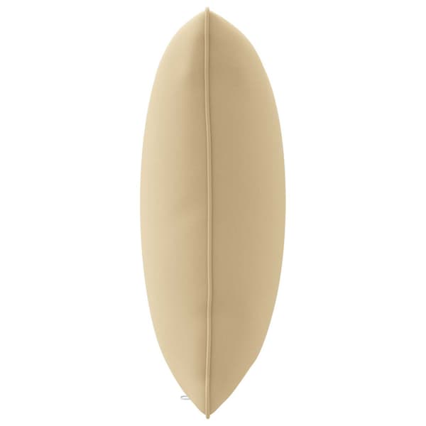 1-delad ryggkudde PUTTEN 100% Polyester Beige 40 x 40 x 15 cm
