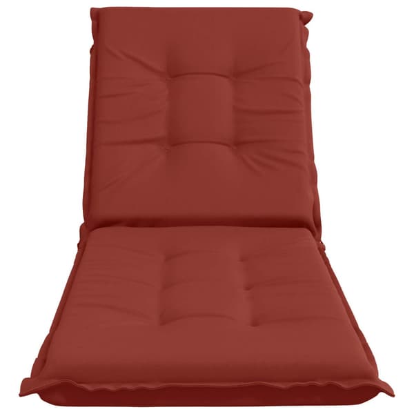 Solstol Kudde GEMERT 100% Polyester Röd 190 x 50 x 9 cm