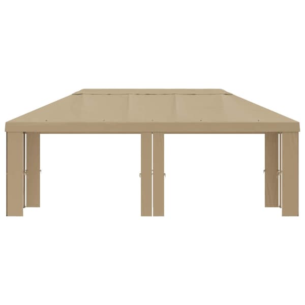 Tältöverdrag 6 x 3 m Beige Polyester 190 gsm