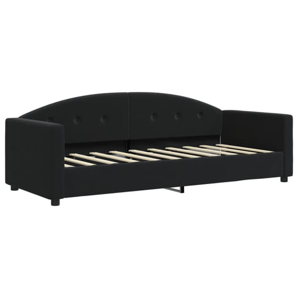 Dagbädd svart 80x200 cm sammet