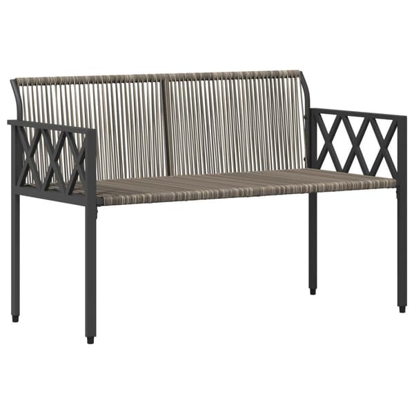 Utomhusbänkar 2 -Seater 116 x 56 x 75 cm konstrotting