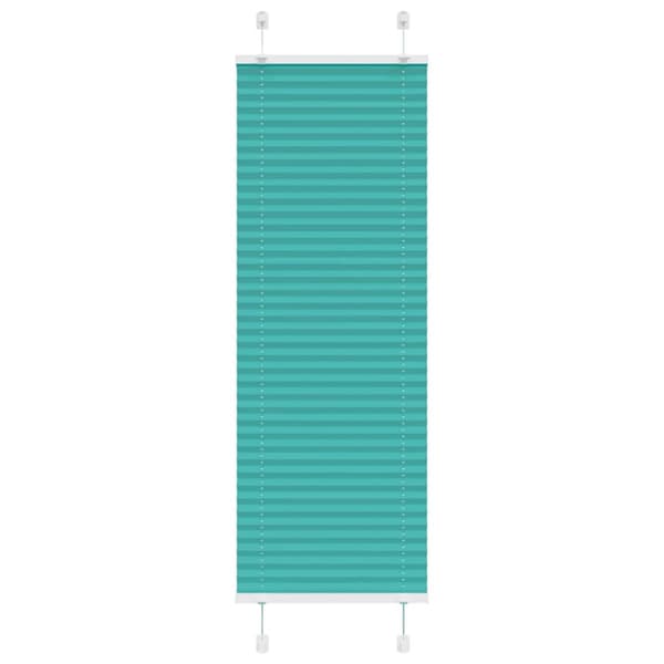 Plisserad persienn bensingrön 50x100cm tyg bredd 49,4cm
