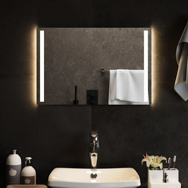 Badrumsspegel LED 60x40 cm
