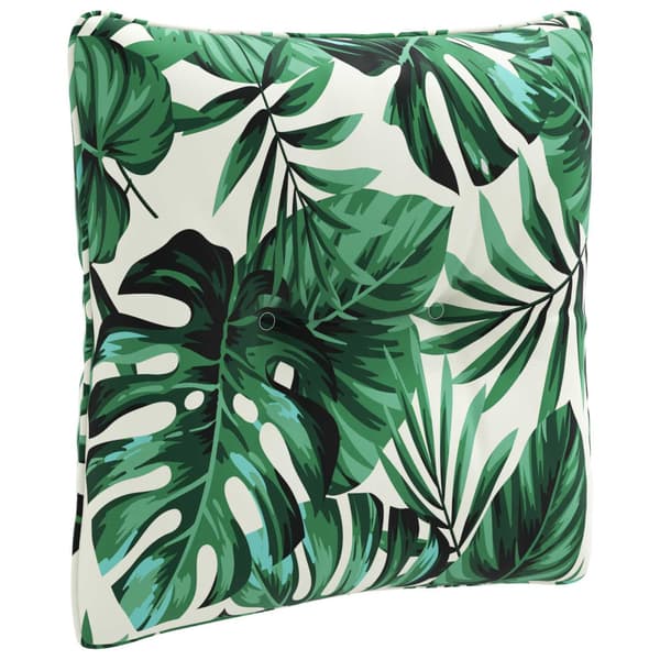 Ryggkudde PUTTEN 100% Polyester Bladmönster 40 x 40 x 10 cm