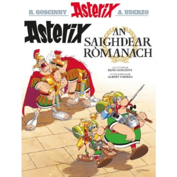 Asterix an Saighdear Romanach (Gaelic) (häftad, gla)