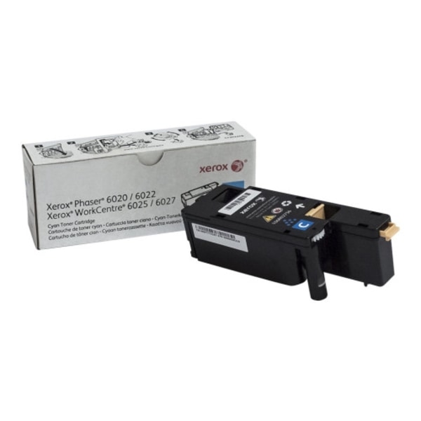 Xerox WorkCentre 6027 - cyan - original - tonerkassett