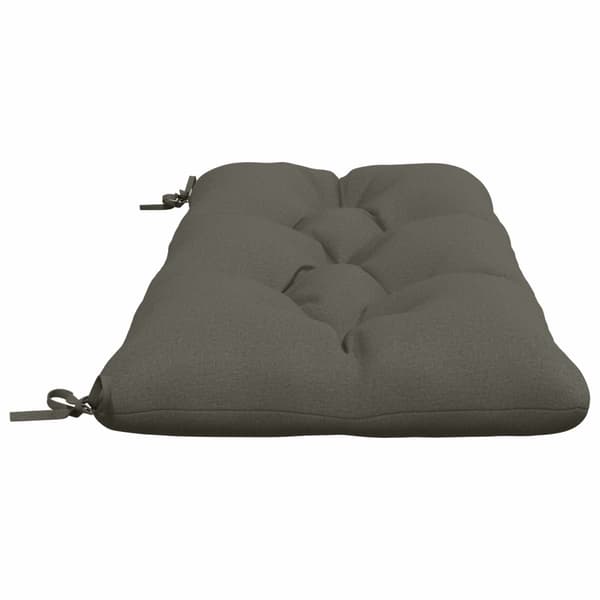 Bänk kudde VIANEN 100% Polyester Grå 100 x 50 x 12 cm