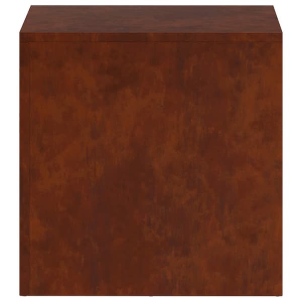 Växtställ 2 pcs Rostig 40 x 40 x 40 cm Väderbeständig stål