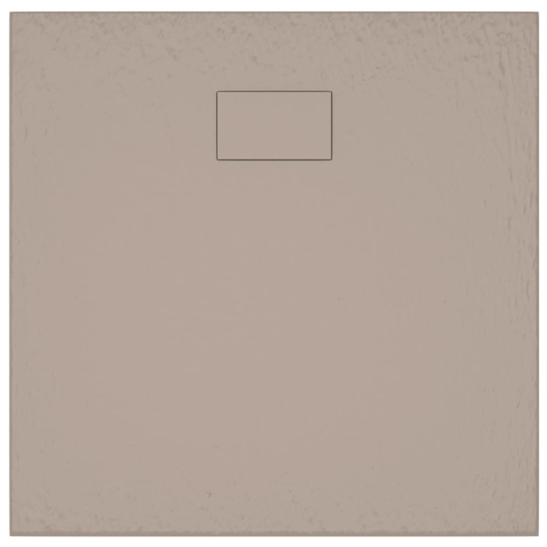 Duschkar SMC brun 90x80 cm