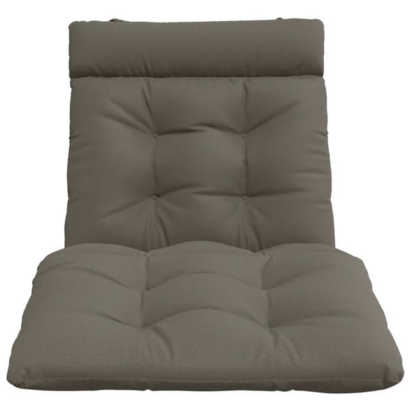 Solstol Kudde VIANEN 100% Polyester Grå 200 x 70 x 8 cm