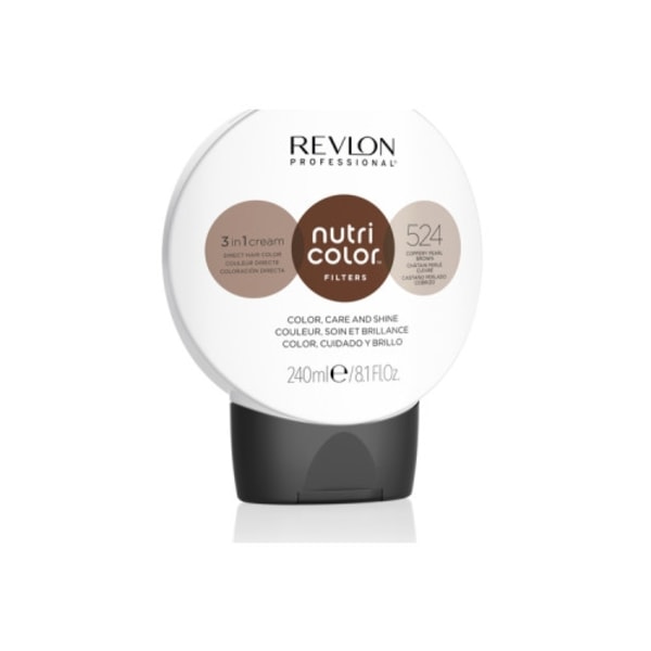Revlon - Nutri Color Filters Toning 240 ml - 524 Coopery Pearl Brown