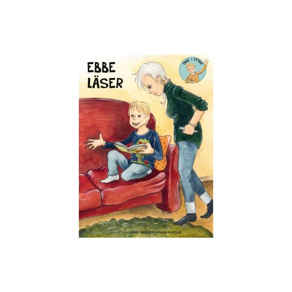 Ebbe läser (inbunden)