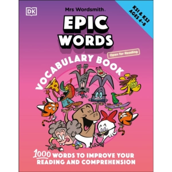 Mrs Wordsmith Epic Words Vocabulary Book, Ages 4-8 (Key Stages 1-2) (inbunden, eng)