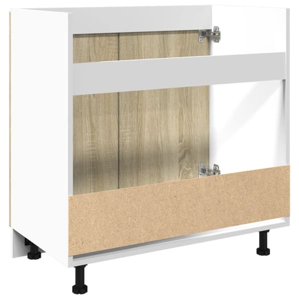Underskåp “Lyon” sonoma-ek 80x46x81,5 cm konstruerat trä