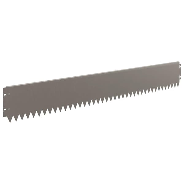 Kant för gräsmatta 30 pcs 103 x 15 cm Stål Rostig