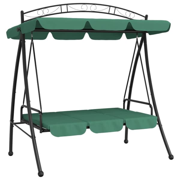 Hammock grön 198 cm tyg och stål