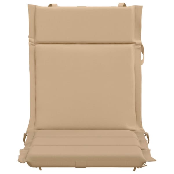 6-delade Höga Ryggstolsdynor GEMERT 6 st 100% Polyester Sand