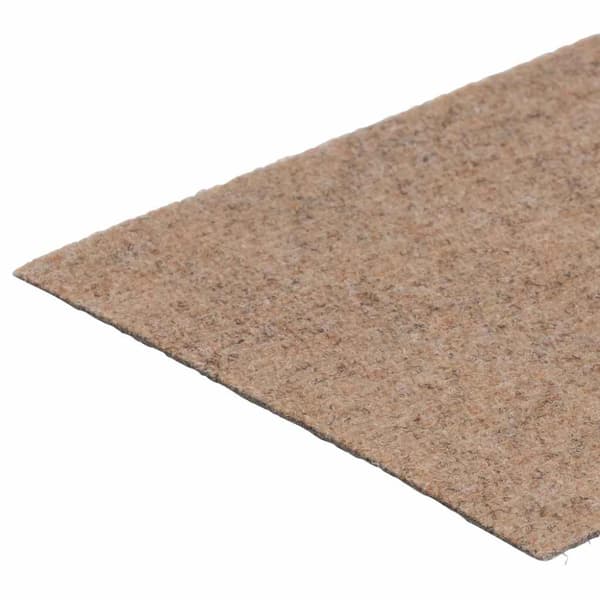 Trappmattor självhäftande 30 st 76x20 cm ljusbruna rektangulära
