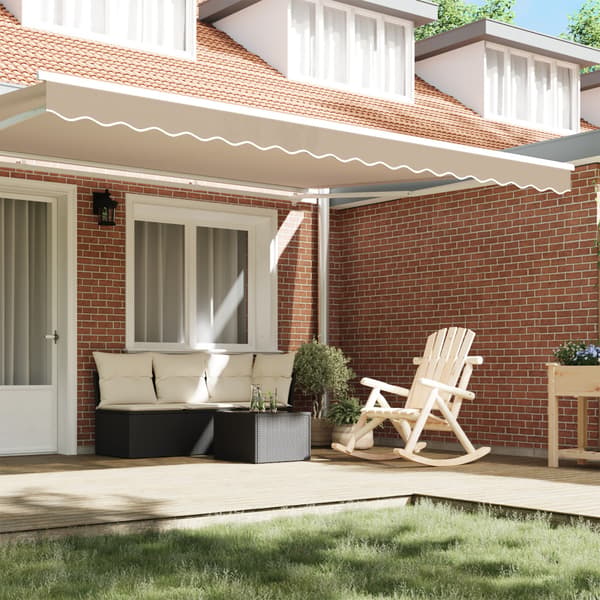 Markiskappa Ersättning Beige 4,5 m Polyester