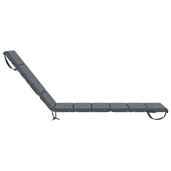 Solstol Kudde GEMERT 100% Polyester Blå 200 x 50 x 3 cm