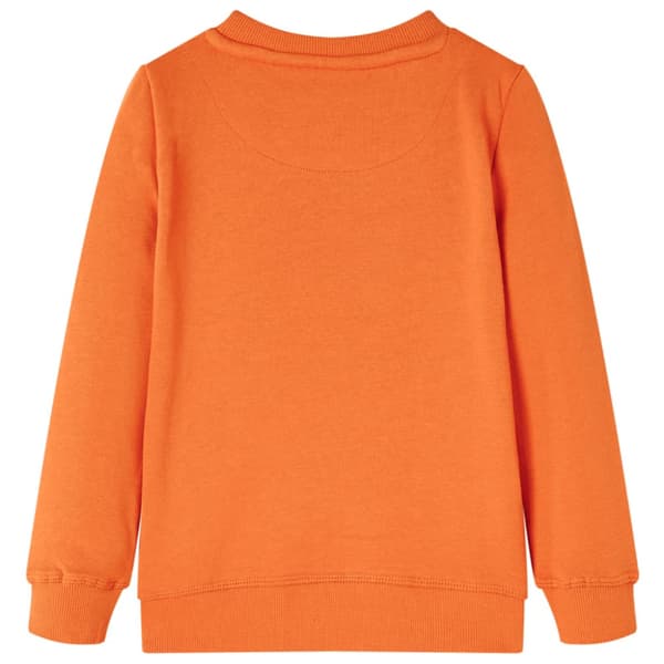 Tröja för barn mörk orange 92