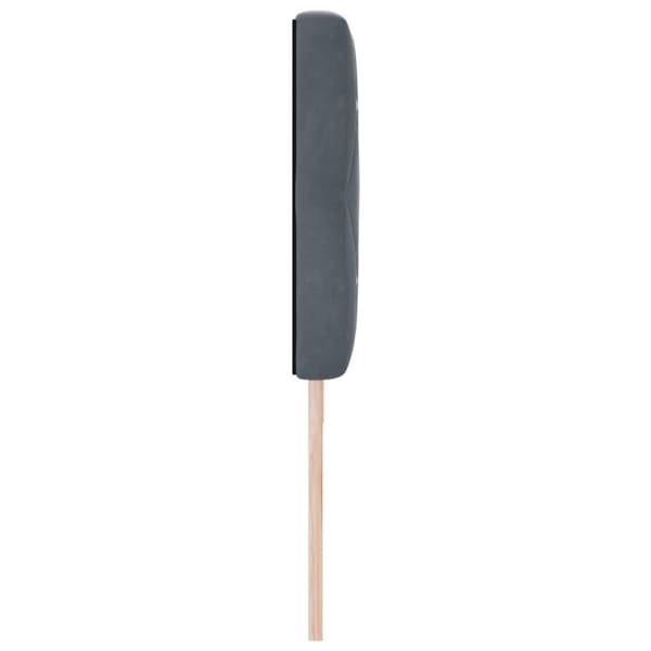 Huvudgavel Mörkgrå 180 cm Sammet