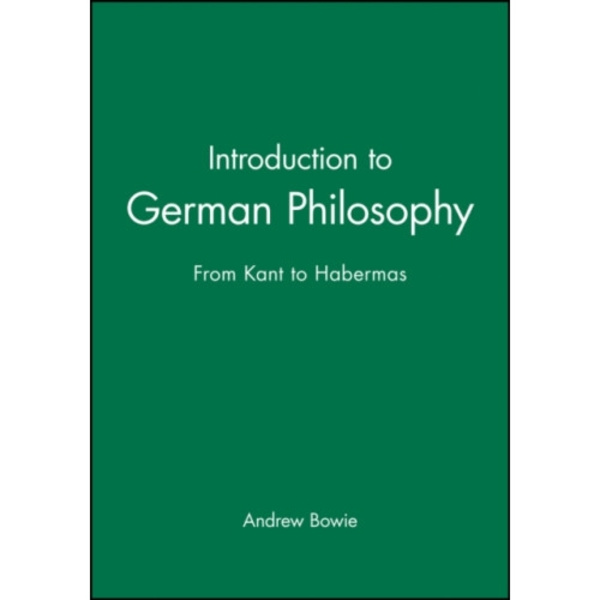 Introduction to German Philosophy (häftad, eng)