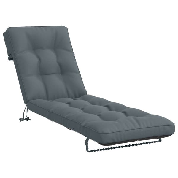 Solstol Kudde VIANEN 100% Polyester Blå 200 x 50 x 8 cm