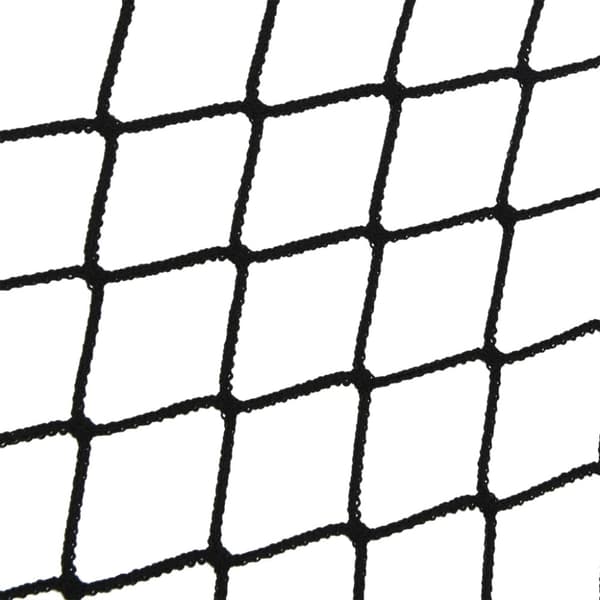 Lastnät med elastiskt rep svart 4x3 m PP